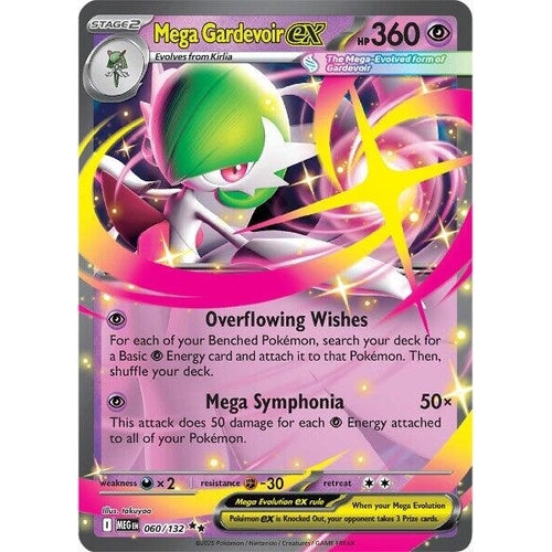 Mega Gardevoir ex (060/132) (ME01: Mega Evolution) - PokéBox Australia