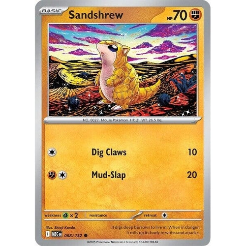Sandshrew (068/132) (ME01: Mega Evolution) - PokéBox Australia