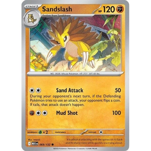 Sandslash (069/132) (ME01: Mega Evolution) - PokéBox Australia