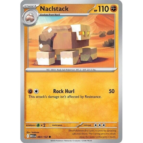 Naclstack (083/132) (ME01: Mega Evolution) - PokéBox Australia