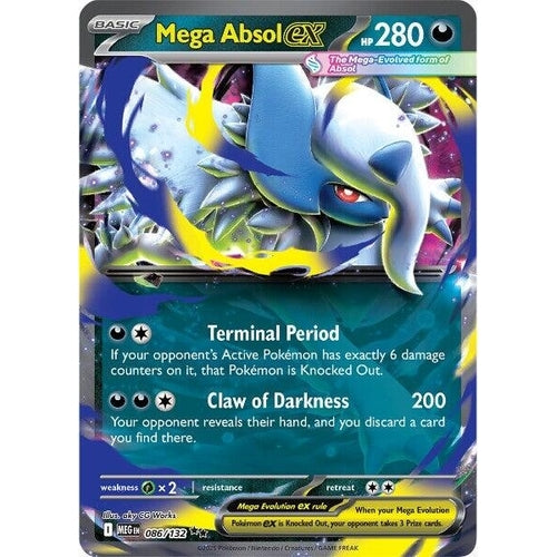 Mega Absol ex (086/132) (ME01: Mega Evolution) - PokéBox Australia