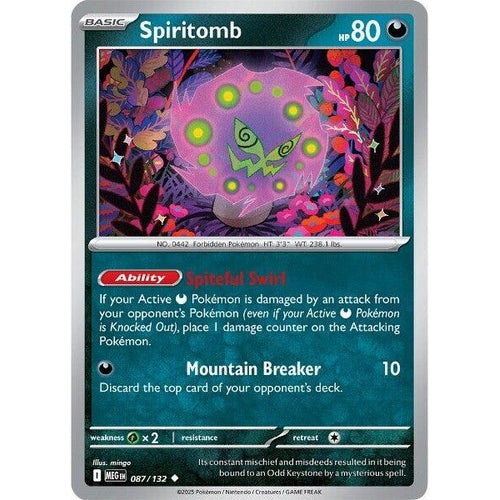 Spiritomb (087/132) (ME01: Mega Evolution) - PokéBox Australia