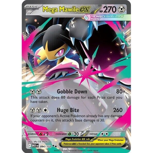 Mega Mawile ex (094/132) (ME01: Mega Evolution) - PokéBox Australia