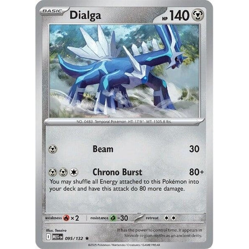 Dialga (095/132) (ME01: Mega Evolution) - PokéBox Australia