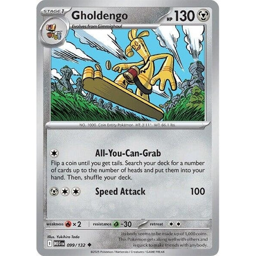 Gholdengo (099/132) (ME01: Mega Evolution) - PokéBox Australia