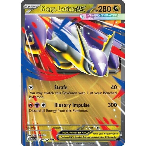 Mega Latias ex (100/132) (ME01: Mega Evolution) - PokéBox Australia