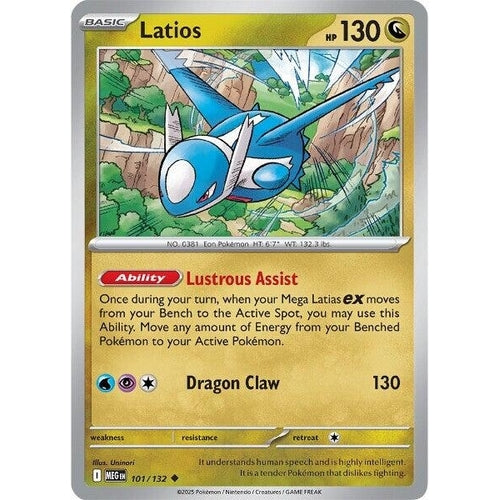 Latios (101/132) (ME01: Mega Evolution) - PokéBox Australia