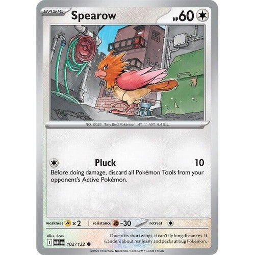Spearow (102/132) (ME01: Mega Evolution) - PokéBox Australia
