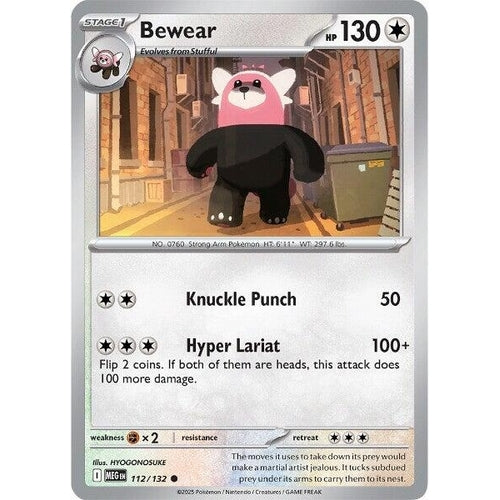 Bewear (112/132) (ME01: Mega Evolution) - PokéBox Australia