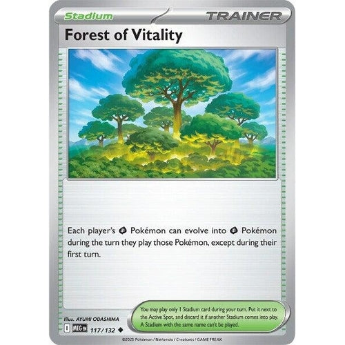 Forest of Vitality (117/132) (ME01: Mega Evolution) - PokéBox Australia