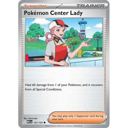Pokemon Center Lady (123/132) (ME01: Mega Evolution) - PokéBox Australia