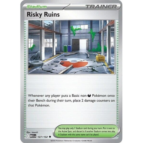 Risky Ruins (127/132) (ME01: Mega Evolution) - PokéBox Australia
