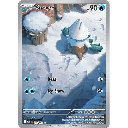 Snover (140/132) (ME01: Mega Evolution) - PokéBox Australia