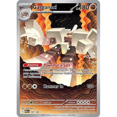 Garganacl (147/132) (ME01: Mega Evolution) - PokéBox Australia