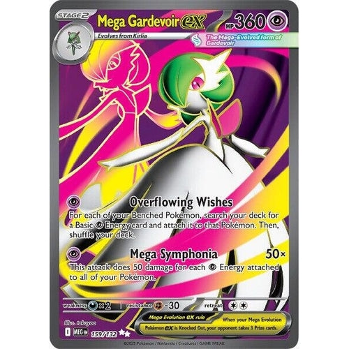 Mega Gardevoir ex (159/132) (ME01: Mega Evolution) - PokéBox Australia