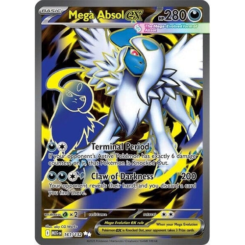 Mega Absol ex (161/132) (ME01: Mega Evolution) - PokéBox Australia