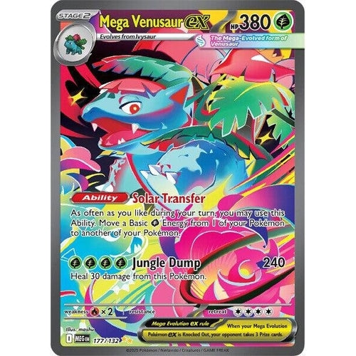 Mega Venusaur ex (177/132) (ME01: Mega Evolution) - PokéBox Australia