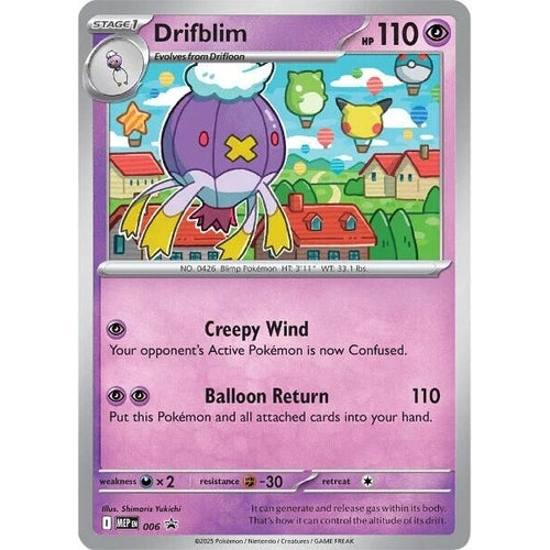 Drifblim - 006 (006) (ME: Mega Evolution Promo) - PokéBox Australia