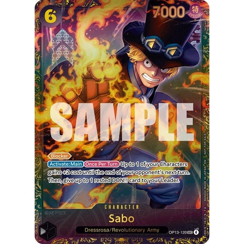 Sabo (Store Treasure Cup 2025) (OP13-120) (One Piece Promotion Cards) - PokéBox Australia