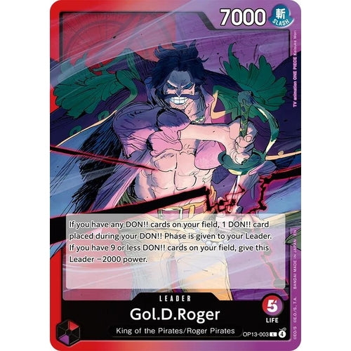 Gol.D.Roger (003) (OP13-003) (Carrying On His Will) - PokéBox Australia