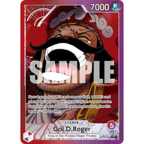 Gol.D.Roger (003) (Alternate Art) (OP13-003) (Carrying On His Will) - PokéBox Australia