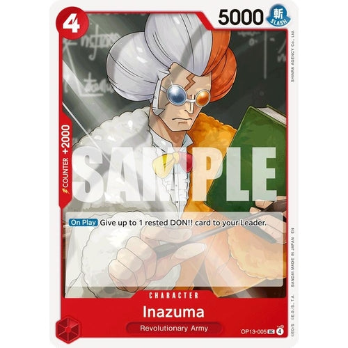 Inazuma (OP13-005) (Carrying On His Will) - PokéBox Australia