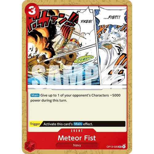 Meteor Fist (OP13-020) (Carrying On His Will) - PokéBox Australia