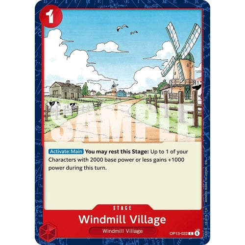 Windmill Village (OP13-022) (Carrying On His Will) - PokéBox Australia