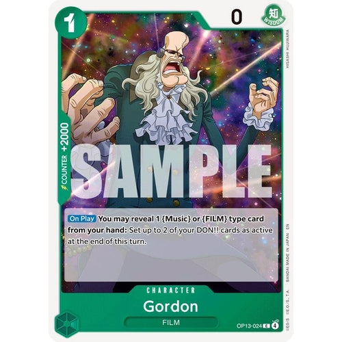 Gordon (OP13-024) (Carrying On His Will) - PokéBox Australia