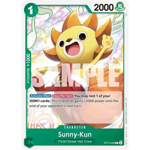 Sunny-Kun (OP13-026) (Carrying On His Will) - PokéBox Australia