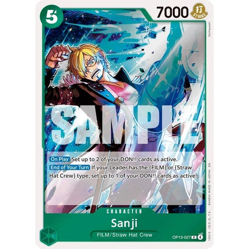 Sanji (OP13-027) (Carrying On His Will) - PokéBox Australia