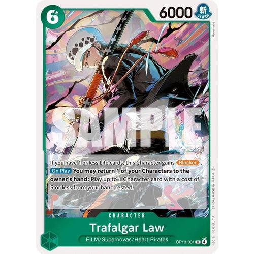 Trafalgar Law (OP13-031) (Carrying On His Will) - PokéBox Australia