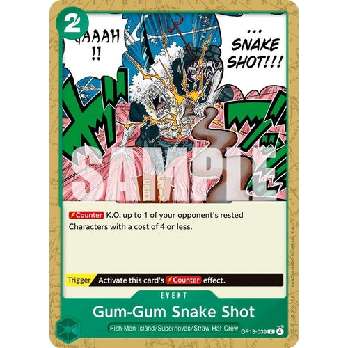Gum-Gum Snake Shot (OP13-039) (Carrying On His Will) - PokéBox Australia