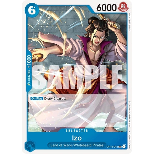 Izo (OP13-041) (Carrying On His Will) - PokéBox Australia