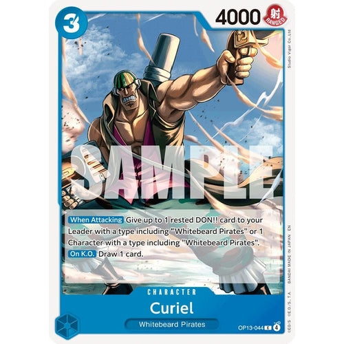 Curiel (OP13-044) (Carrying On His Will) - PokéBox Australia