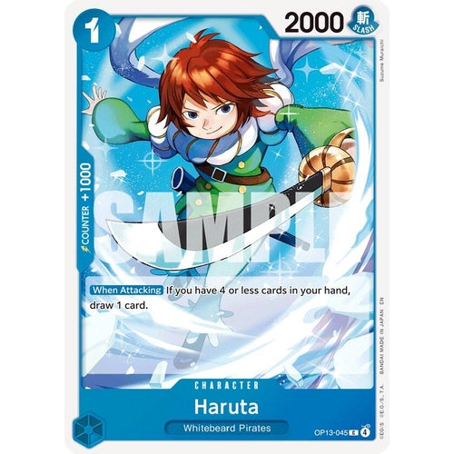 Haruta (OP13-045) (Carrying On His Will) - PokéBox Australia