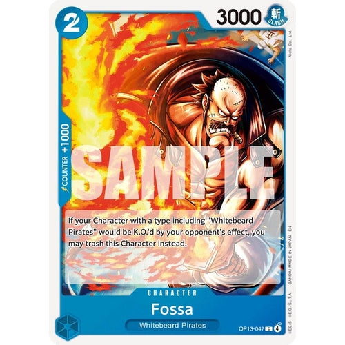 Fossa (OP13-047) (Carrying On His Will) - PokéBox Australia
