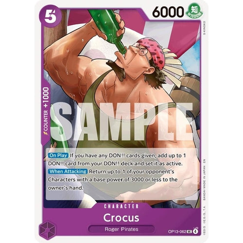 Crocus (OP13-062) (Carrying On His Will) - PokéBox Australia