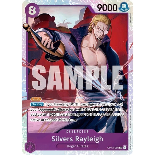 Silvers Rayleigh (OP13-066) (Carrying On His Will) - PokéBox Australia