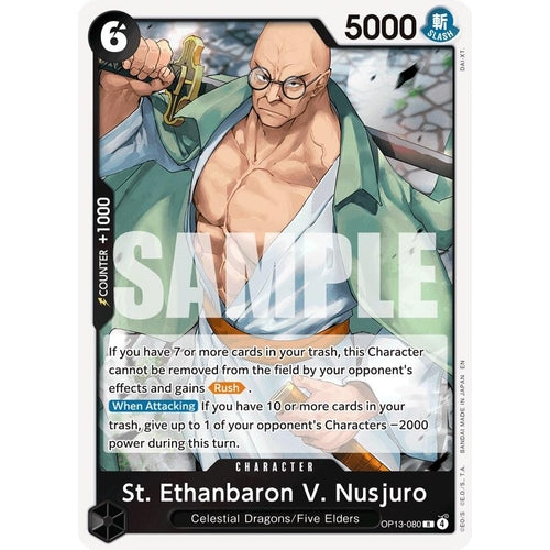 St. Ethanbaron V. Nusjuro (OP13-080) (Carrying On His Will) - PokéBox Australia