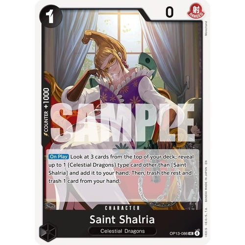 Saint Shalria (OP13-086) (Carrying On His Will) - PokéBox Australia