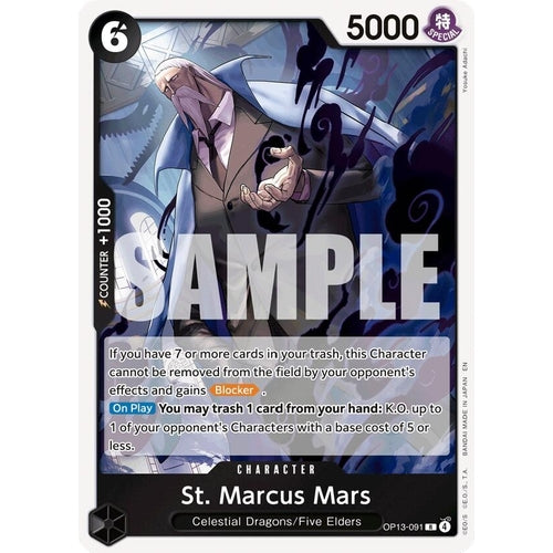 St. Marcus Mars (OP13-091) (Carrying On His Will) - PokéBox Australia