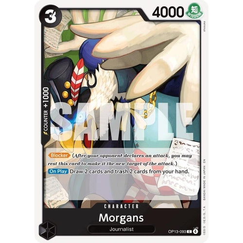 Morgans (OP13-093) (Carrying On His Will) - PokéBox Australia