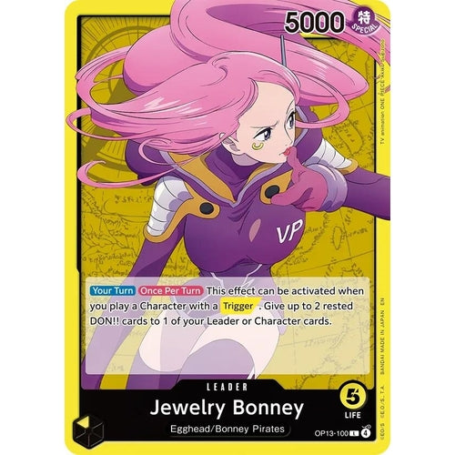 Jewelry Bonney (100) (OP13-100) (Carrying On His Will) - PokéBox Australia