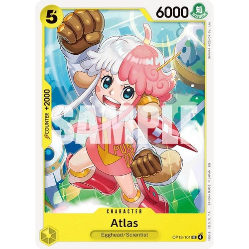 Atlas (OP13-101) (Carrying On His Will) - PokéBox Australia