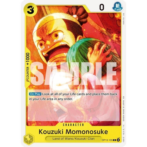 Kouzuki Momonosuke (OP13-105) (Carrying On His Will) - PokéBox Australia