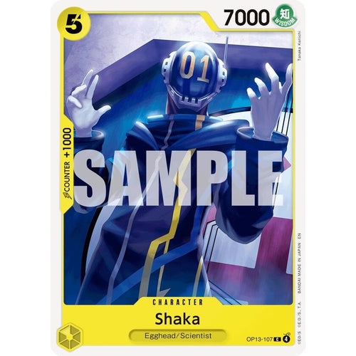 Shaka (OP13-107) (Carrying On His Will) - PokéBox Australia