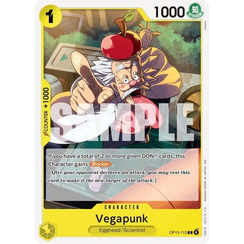 Vegapunk (OP13-112) (Carrying On His Will) - PokéBox Australia