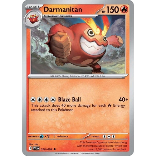 Darmanitan (016/094) (ME02: Phantasmal Flames) - PokéBox Australia