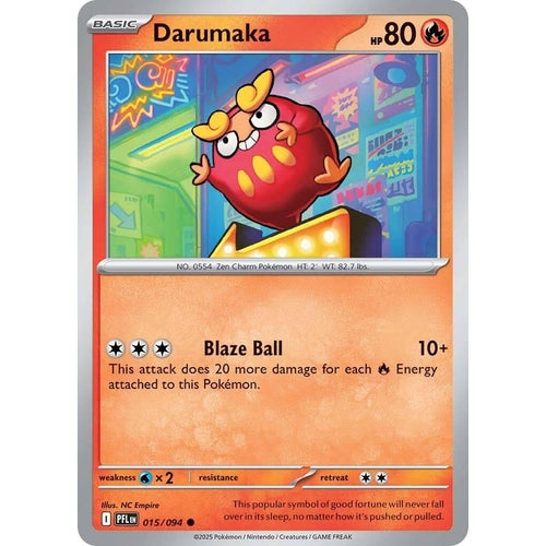 Darumaka (015/094) (ME02: Phantasmal Flames) - PokéBox Australia